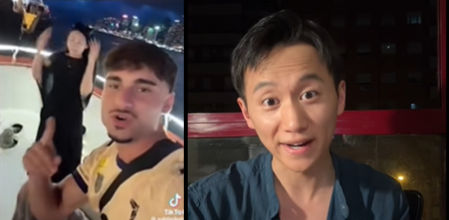 La actitud de los turistas españoles estuvo lejos de ser ejemplar.