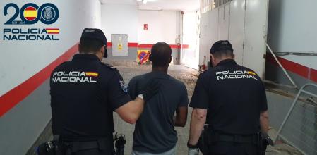 El detenido fue conducido a las dependencias judiciales.