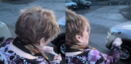 La anciana quiso eliminar las malas vibraciones