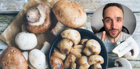 Un nutricionista explica los beneficios de los champiñones.