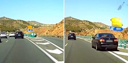La imprudencia de un conductor que se ha saltado una salida en una autovía dirección a Murcia: “Solo espero que esté denunciado”