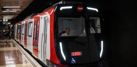La última de las unidades fabricadas por Alstom para TMB entró en servicio en junio