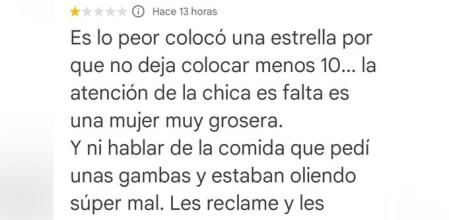 La espectacular respuesta de un restaurante a una mala reseña que deja sin palabras a muchos: “No sé cómo puedes tener la cara tan dura”