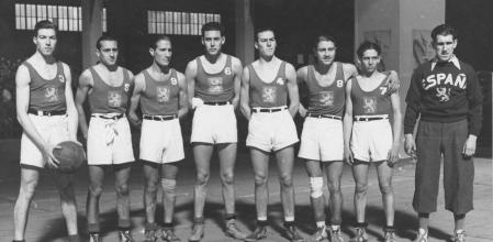 FOTO SELECCIÓN ESPAÑOLA 1935. FOTO: FUNDACIÓN FERRÁNDIZ