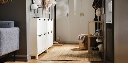Los 10 zapateros y muebles baratos y superventas de IKEA para sacarle partido y aprovechar al máximo tu recibidor.