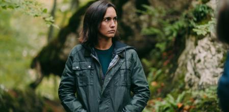 Megan Montaner es la agente Sara Campos en 'La caza'.