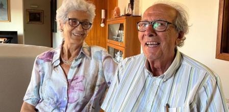 Glòria y Joan, protagonistas de una historia de amor que rompe esquemas.&nbsp;