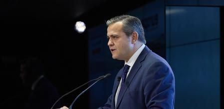 El consejero de Vivienda, Transportes e Infraestructuras de la Comunidad de Madrid, Jorge Rodrígo Domínguez.