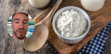 Simon Maffia, ingeniero de alimentos, habla sobre alimentos ricos en probióticos, como el kéfir.