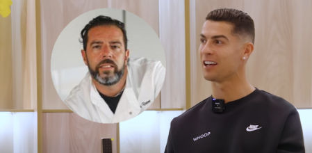 Cristiano Ronaldo en el podcast de Whoop