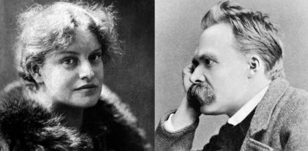 Lou Andreas-Salomé y Friedrich W. Nietzsche