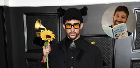 Bad Bunny y el farmacéutico Álvaro Fernández