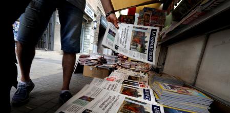 prensa, diario, periódico, quiosco. Compra