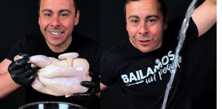 Un parrillero explica el error que se comete con la carne.