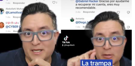 Un experto en ciberseguridad, sobre la estafa de TikTok.