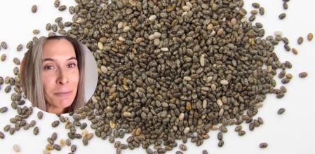 Ana Forcén, dietista, habla sobre los beneficios de consumir semillas de chía.