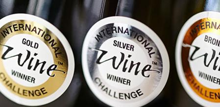 Medallas del Intenational Wine Challenge