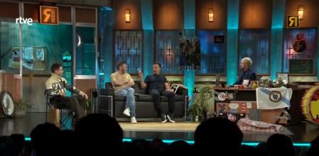 Los invitados del tercer programa durante las preguntas clásicas