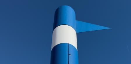 Poste de la playa de la Nova Icària.