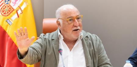 El director general de la DGT, Pere Navarro, durante una Jornada técnica 'Seguridad vial y furgonetas', celebrada el pasado mes de septiembre en la sede de la DGT&nbsp;