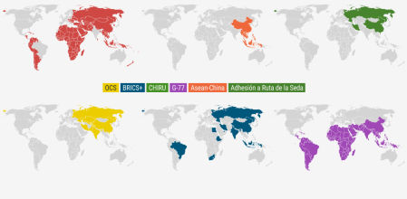 Pekín cultiva muchos foros en los que es, siempre, una pieza clave.. 