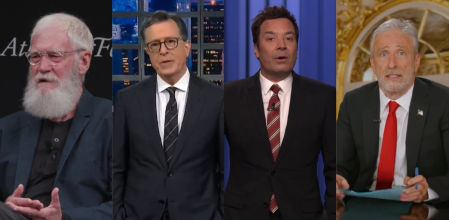 David Letterman, Stephen Colbert, Jimmy Fallon y Jon Stewart han mostrado su apoyo a Kimmel