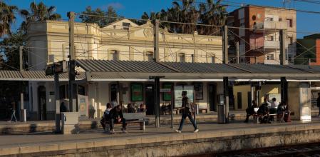 Imagen de archivo de la estación de Renfe en Castelldefels&nbsp;