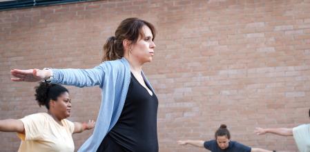 L'hospital del Mar és el primer que ha format llevadores i ofereix Mindfulness a les dones embarassades. Fotos d'una sessió (CAP Ramon Turró,