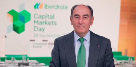 Ignacio Sánchez Galán, presidente de Iberdrola en el dia del inversor que celebra este martes en Londres