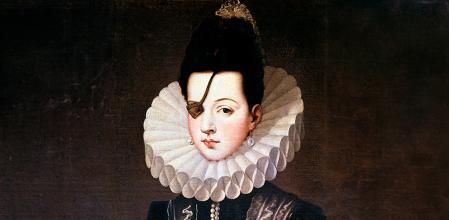 Retrato de la princesa de Éboli por Alonso Sánchez Coello, s. XVI