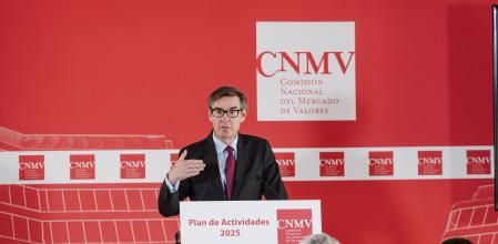 El presidente de la CNMV, Carlos San Basilio