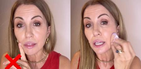 María Sánchez Marín comparte el truco para aplicar la base de maquillaje en una piel madura