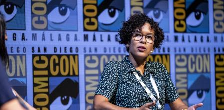 Natacha Bustos en la San Diego Comic-Con de Málaga