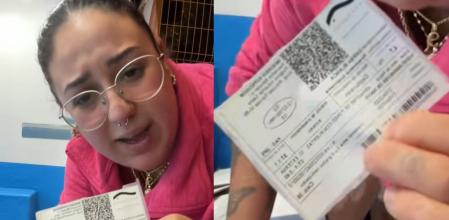 Una pescadera explica el significado de la trazabilidad.