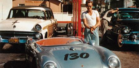 La cotización actual de uno de los ejemplares del Porsche 550 Spyder como el de James Dean oscila entre los dos y los tres millones de euros