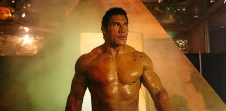 Dwayne Johnson en la película