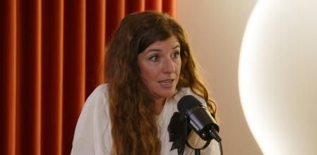 Marta León, con Marian Gamboa.