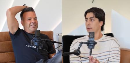 José Elías y Nil Ojeda, durante el pódcast 'Búscate la vida'.