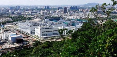 Fábrica de Taiwan Semiconductor Manufacturing Company's (TSMC) en Kaohsiung, Taiwan.&nbsp;