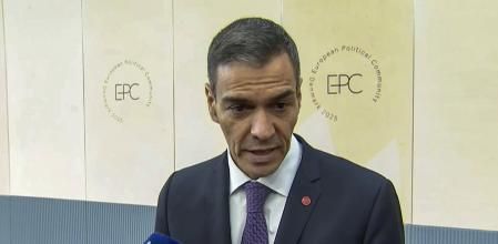Pedro Sánchez, el pasado jueves en Copenhague, donde asistió a la cumbre de la Comunidad Política Europea&nbsp;