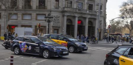 Los coches de Cabify continuarán siendo una estampa habitual de las calles de Barcelona
