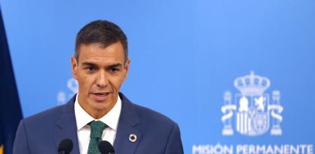 Pedro Sánchez, Alberto Núñez Feijóo y Santiago Abascal