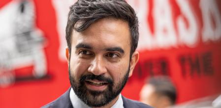 Zohran Mamdani, candidato a la alcaldía de Nueva York.