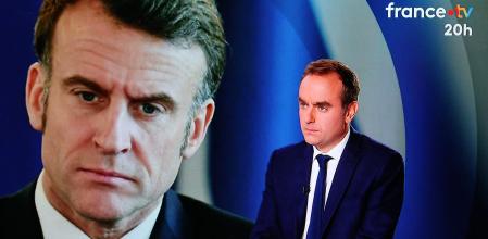 El primer ministro dimisionario, Sébastien Lecornu, fue entrevistado ayer en France 2 tras reunirse con Macron en el Elíseo