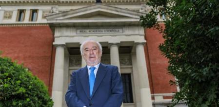 El director de la Real Academia Española, Santiago Muñoz Machado, en la sede de la corporación&nbsp;