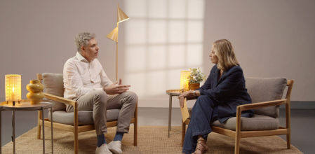 Fernando Cucchietti y Elisenda Camps&nbsp;