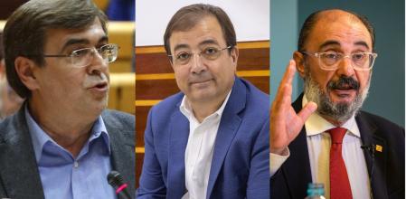 Francesc Antich, Guillermo Fernández Vara y Javier Lambán