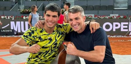 Juanjo López lleva acompañando a Alcaraz ya varios años