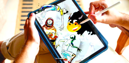 Inktober: Las redes sociales se llenan de arte humano durante octubre para luchar contra el contenido generado por IA.