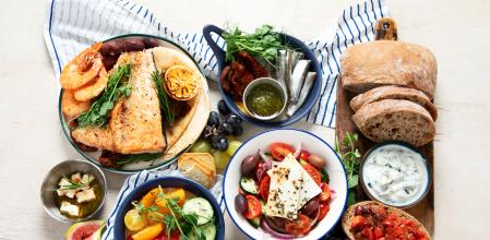 La dieta mediterránea es ideal para abordar los efectos de la menopausia&nbsp;